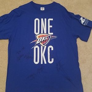 OKC autograph shirt